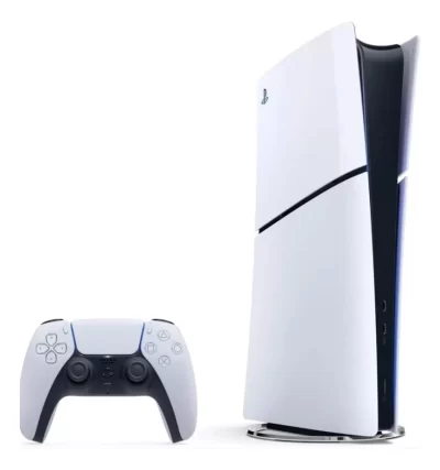 Console PlayStation 5 Digital Slim Branco 1TB Returnal e Ratchet e Clank Controle Sem Fio Dualsense Branco - Image 3