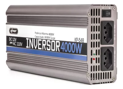 Inversor Tensão 4000w Watts 12v 110v Onda Senoidal Conversor